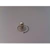 12 Curlies mit Perlen in wei�- Haarschmuck 8mm