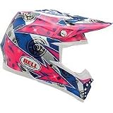 BELL MOTO-9 HELMET - UNIT (SMALL) (HOT PINK)