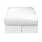 Vinyl Zippered White Mattress Cover