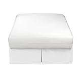 Vinyl Zippered White Mattress Cover