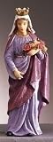 St. Elizabeth of Hungary Patron Saint Statue - 3.5" - Ceramic Painted