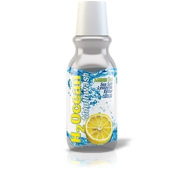 H2Ocean mouthwash for tongue piercing, Lemon, 16 fl oz