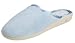 ISOTONER Women's PillowStep Microterry Clog Slipper, Pale Blue, 8 1/2 - 9