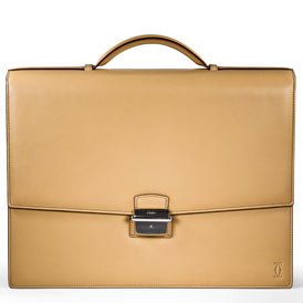 Buy Midsize Pasha De Cartier Beige Leather Briefcase: Beige Briefcase by Cartier