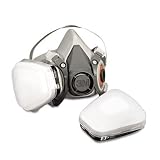 3M R6211 Low-Maintenance Half-Mask Organic Vapor, P95 Respirator Assembly, Medium