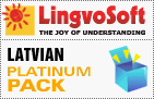 LingvoSoft Latvian Platinum dictionaries software pack