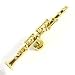Gold Tone Clarinet Band Woodwind * Refrigerator Magnet