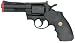 Sporting Goods : Airsoft Guns- Spring Air Pistol M-19 4 inch Barrel Revolver (Black) by UHC