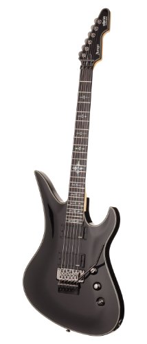 Schecter Damien Elite Avenger-FR Electric Guitar Metallic Black