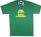 Seattle Sonics Throwback Hardwood Classics Adidas Shirt