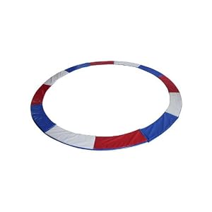 Tour de protection de rechange pour trampoline de jardin - Pièce de rechange tour de protection - Drapeau tricolore - Taille 4,00 m