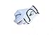 Tot Jocks Little Kids Golf Glove *XXS Ages 2-3, Left Hand (for Righties, Right Handed Golfers)* Extra Small Golf Glove, Superior Grip, White w/Smiling Golf Ball, Custest Glove for Children & Toddlers