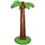 Funny Fashion Aufblasbare Palme ca - 180cm -Hawaii-Beach-Party-Deko - Widman
