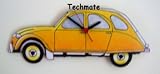 Yellow CV Wall Clock - A12