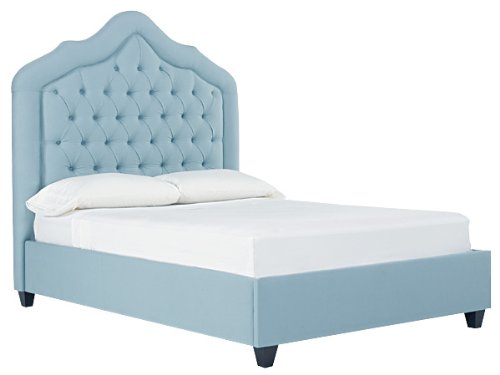 Draper Fabric Or Leather Upholstered Tufted Platform Bed And/Or Headboard Only: Draper Full Size Fabric Or 