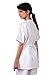 Adar Universal Mock Wrap w/ Embroidered Front