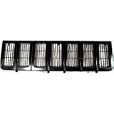 Black Paintable Grille 96-98 Jeep Grand Cherokee Grill 96 97 98 1996 1997 1998