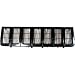 Black Paintable Grille 96-98 Jeep Grand Cherokee Grill 96 97 98 1996 1997 1998