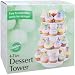 Wilton 4-Tier Stacked Cupcake and Dessert Tower