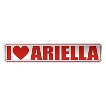 " I LOVE ARIELLA " STREET SIGN NAME