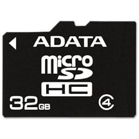 A-Data 32GB MicroSDHC Class 4 Memory card