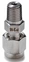Parker 1MSC1N-316-01 316 Stainless Steel A-LOK Male Connector 1/16" Compression Fitting 1/16" M NPT