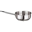 Grand Gourmet Stainless-Steel Curved Saucier Pan Size: 2.38 Quart