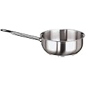 Grand Gourmet Stainless-Steel Curved Saucier Pan Size: 1.75 Quart