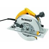 DEWALT DW384 8-1/4-Inch Heavy Duty Circular Saw with Brake and Rear Pivot Depth of Cut Adjustment