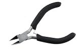 31967f6YGrL. SL160  Premium Grade 4 1/2 Diagonal Side Cutter Pliers   Straight Narrow Jaw   Spring Action Handle