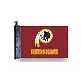 NFL Washington Redskins 4" x 5.5" Car Antenna Flag
