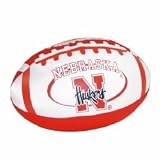Nebraska Cornhuskers NCAA Color Football Pillow