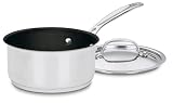 Cuisinart 719-16NS Chef's Classic Nonstick Stainless 1-1/2-Quart Saucepan with Cover