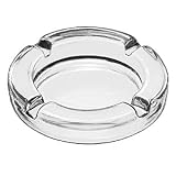 ASHTRAY ROUND PRESSD 4.5, CS 3/DZ, 08-0474 LIBBEY GLASS, INC. TABLETOP