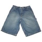 Boys Ralph Lauren Polo Jeans Carpenter Shorts Size 16 Blue Denim Loose Fit