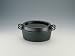 Le Creuset Bräter Doufeu 32 cm, oval schwarz