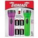 Office Products : Economy Bright Light Flashlight, Two D Batteries, Assorted Colors, Two per Pack