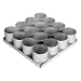 Alan Silverwood 16 pieceRound Multi Mini Cake Pan Set 2" deep
