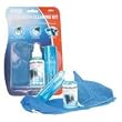 LCD Screen Cleaning Kit complete with microfibre cloth, anti-static brush and storage bag.