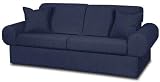 Chicago Navy Hudson Sofa