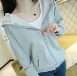 (エフバイフォー) F×4 レディース 長袖 ジップ アップ パーカー 防寒 薄手