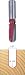 Freud 18-116 1/2-Inch Diameter Round Nose Router Bit with 1/2-Inch Shank