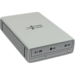 LG GSA-5160D DVD+R 16x4x, -R 8x4x, 5x DVD-RAM, Double Layer +R 2,4x externer DVD-Brenner USB 2.0, Firewire