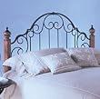 Riviera Gun Metal and Acorn Queen Size Headboard By Fashion Bed Group