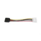 4 Pin IDE (M) to 15 Pin Serial Ata Sata HDD Power Adapter Cable
