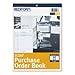 Rediform 1L147 Carbonless Purchase Order Book, Tripl, Numbered, Bottom Punch, 8-1/2X11
