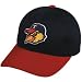 MiLB Minor League ADULT TOLEDO MUD HENS Red/Navy Hat Cap Adjustable Velcro TWILL Tigers Affiliate New