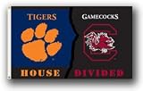 Clemson Tigers / South Carolina Gamecocks Rivalry 3'x5' Flag - COLLEGE ATHLETICS Sports Merchandise