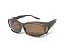 Cocoons Live Eyewear Sunglasses Mini Slim (Medium-Small) Sand Frame with Polarized Amber Lenses C415A Image