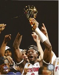 Ben Wallace Detroit Pistons 2004 NBA Champions 8x10 Photo